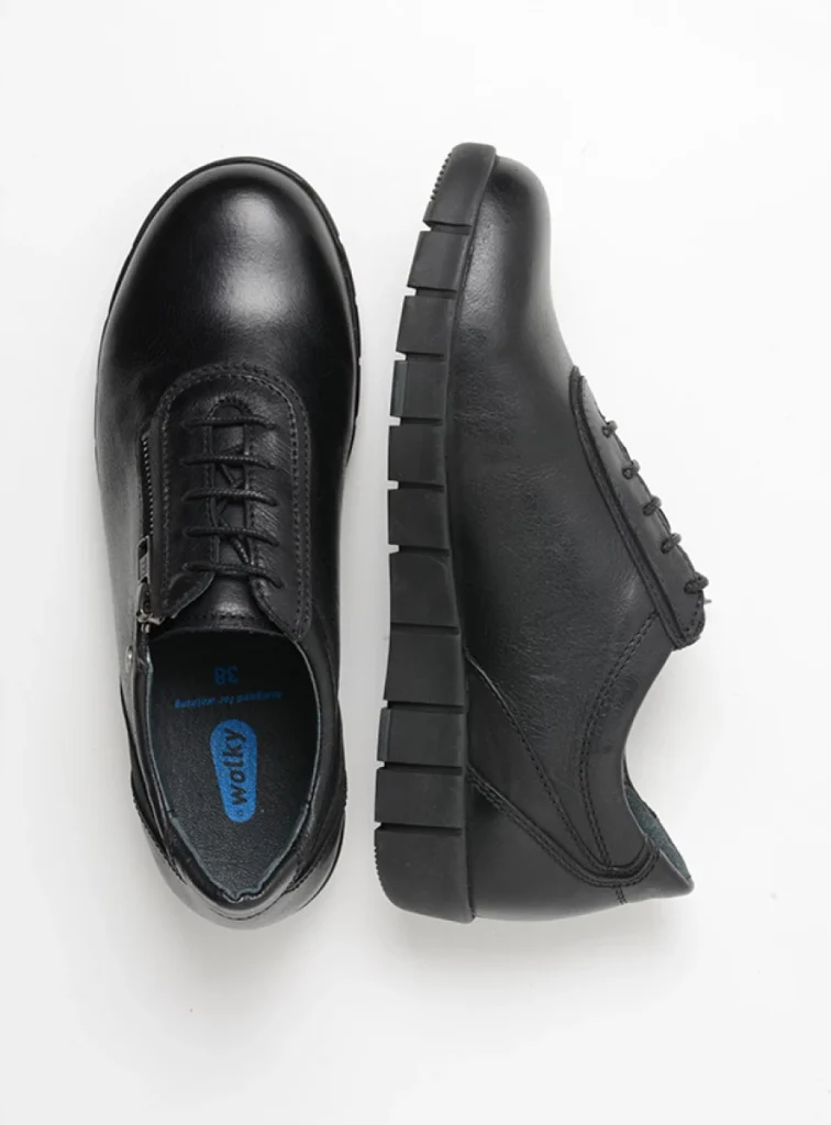 Wolky Lace up shoes 02452 Etosha HV 31000 black leather