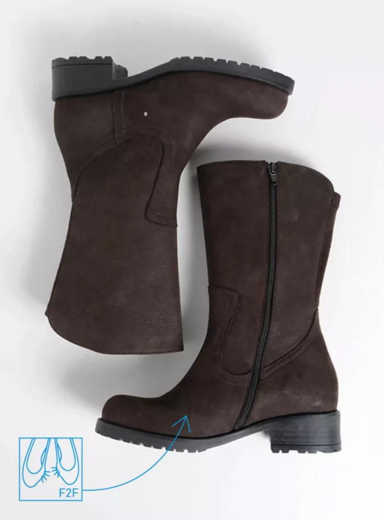 Wolky Boots 02476 Ansina F2F 10300 brown nubuck