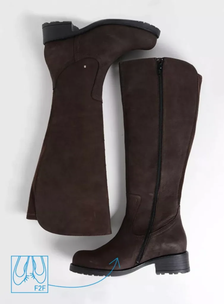 Wolky Boots 02477 Curtina F2F 10300 brown nubuck