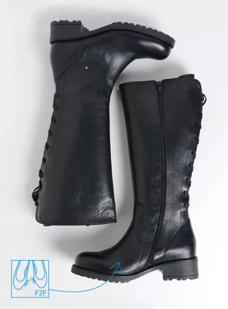 Wolky Boots 02478 Lascana F2F 20000 black leather