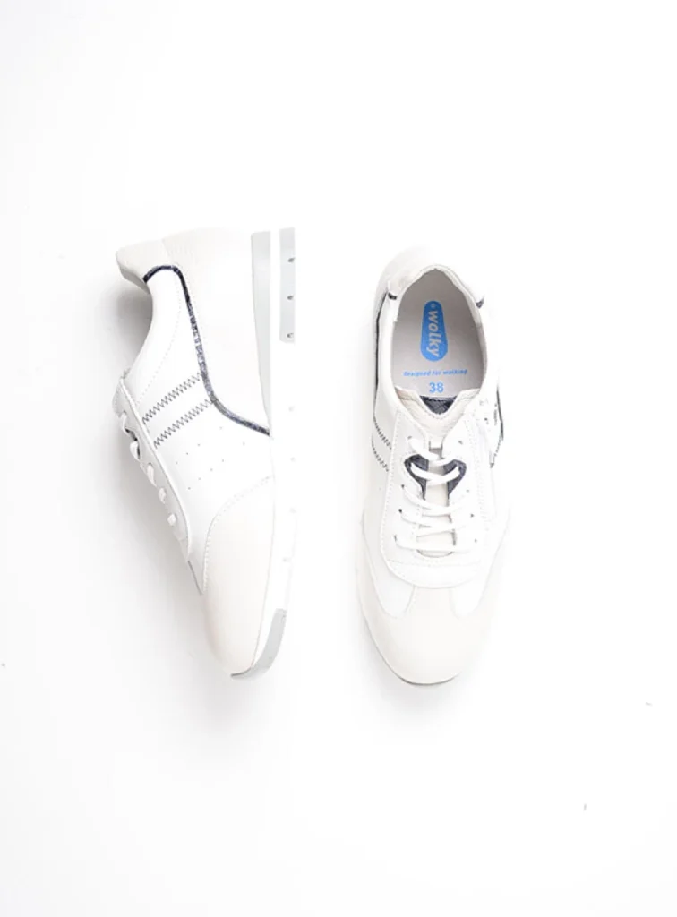 Wolky Trainers 02526 Yell XW 20182 white/blue leather