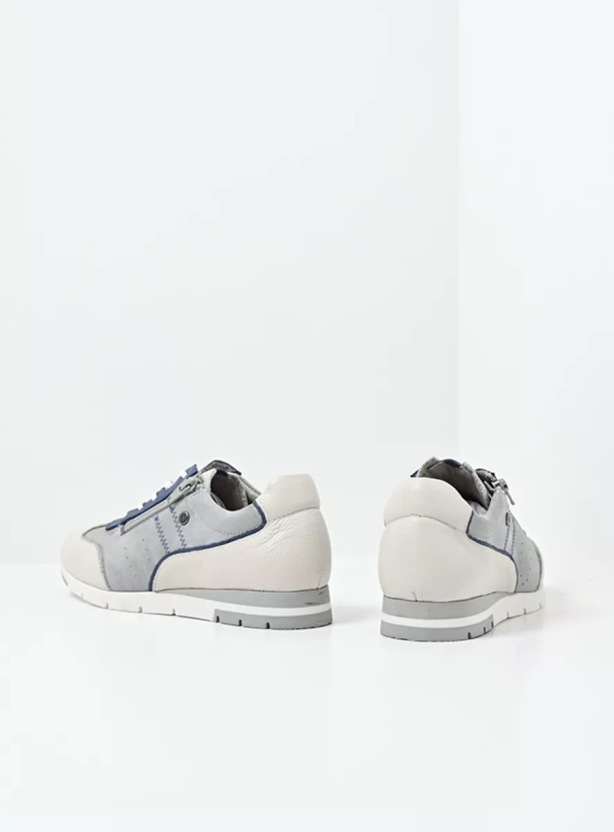 Wolky Trainers 02526 Yell XW 37801 offwhite/denim leather