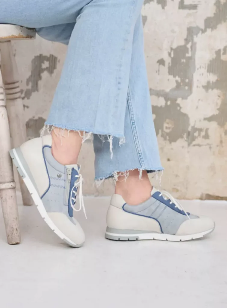 Wolky Trainers 02526 Yell XW 37801 offwhite/denim leather