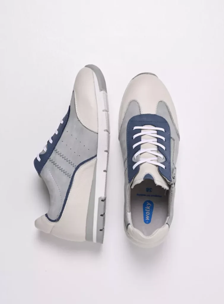 Wolky Trainers 02526 Yell XW 37801 offwhite/denim leather