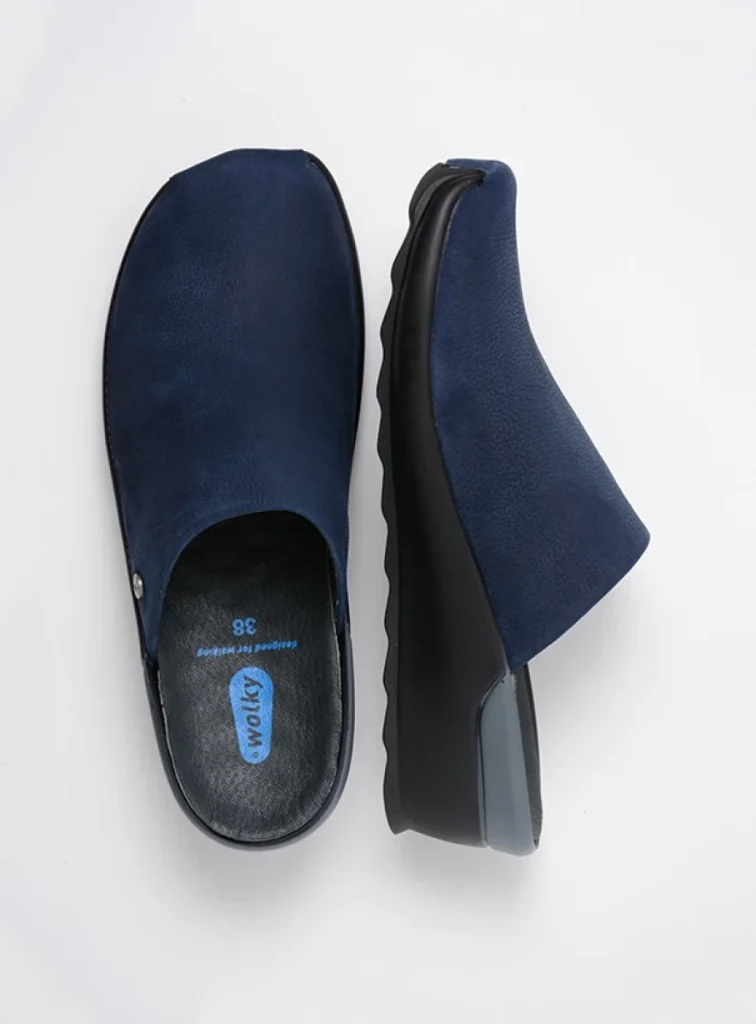 Wolky Clogs 02575 Go 11820 denim nubuck