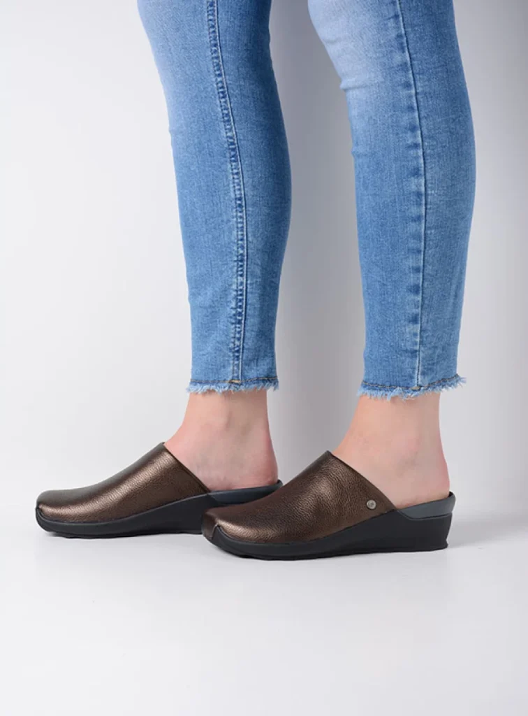 Wolky Clogs 02575 Go 71320 bronze leather