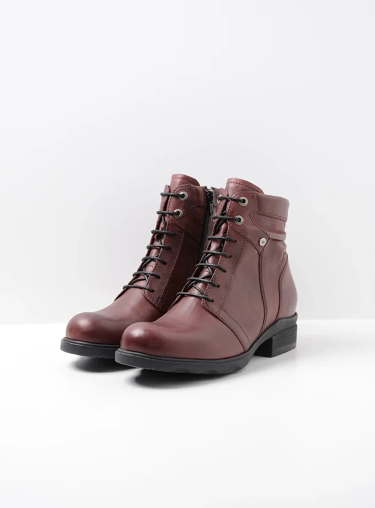 Wolky Boots 02629 Center XW 30551 burgundy leather
