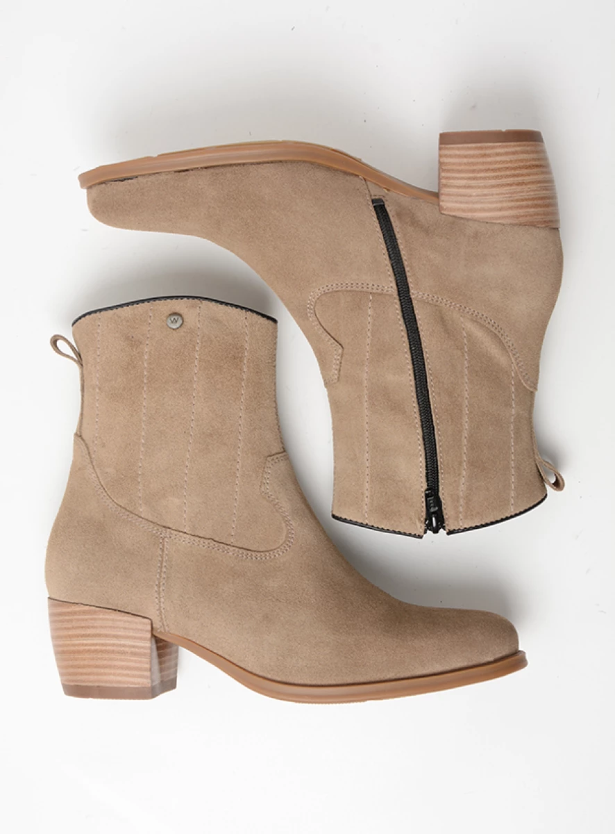 Wolky Boots 02878 Lubbock 40157 taupe summer suede