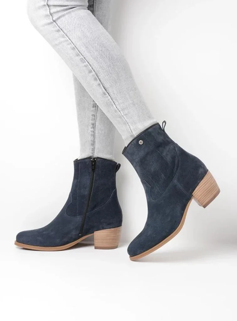 Wolky Boots 02878 Lubbock 40870 blue summer suede