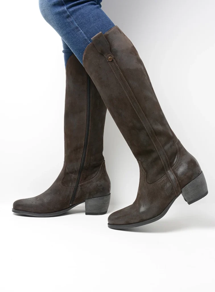 Wolky Boots 02879 Sundown 45305 dark brown suede