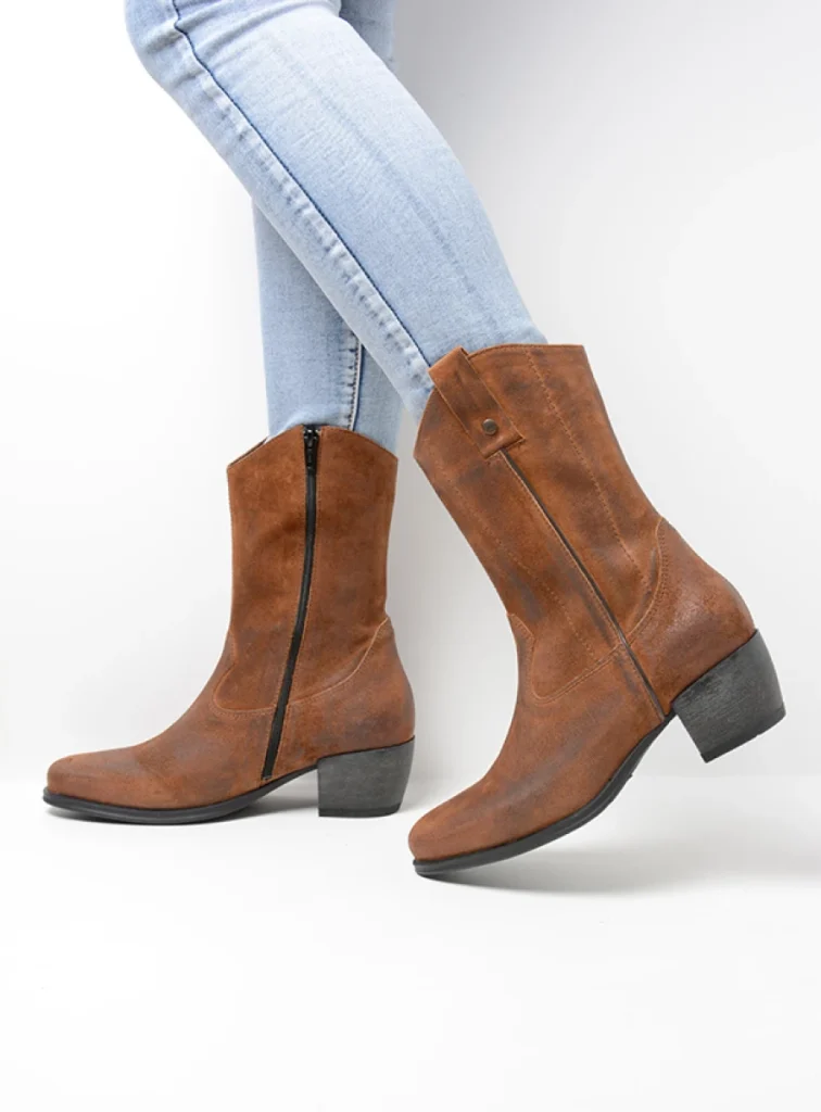 Wolky Boots 02880 Caprock HV 45430 cognac suede