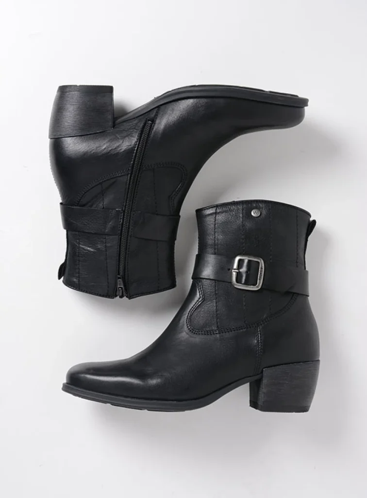 Wolky Boots 02882 Dexter 30000 black leather