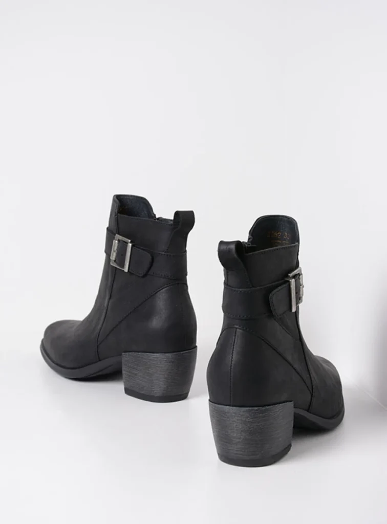 Wolky Boots 02884 Zavalla HV 12000 black nubuck