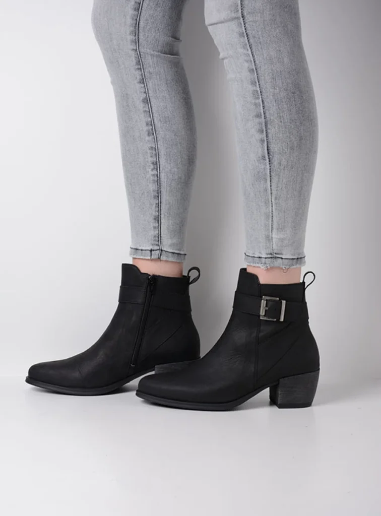 Wolky Boots 02884 Zavalla HV 12000 black nubuck