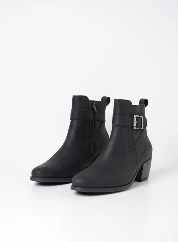 Wolky Boots 02884 Zavalla HV 12000 black nubuck