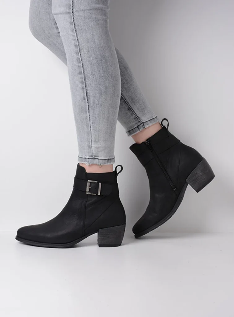 Wolky Boots 02884 Zavalla HV 12000 black nubuck