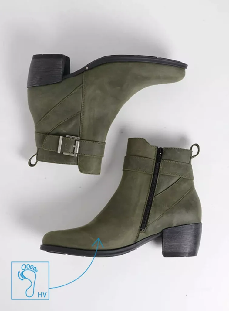 Wolky Boots 02884 Zavalla HV 12730 forestgreen nubuck