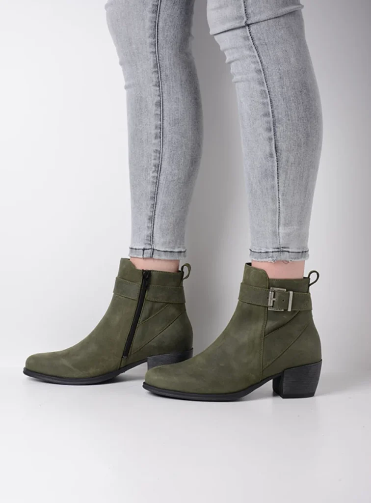 Wolky Boots 02884 Zavalla HV 12730 forestgreen nubuck