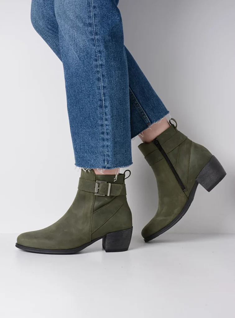 Wolky Boots 02884 Zavalla HV 12730 forestgreen nubuck