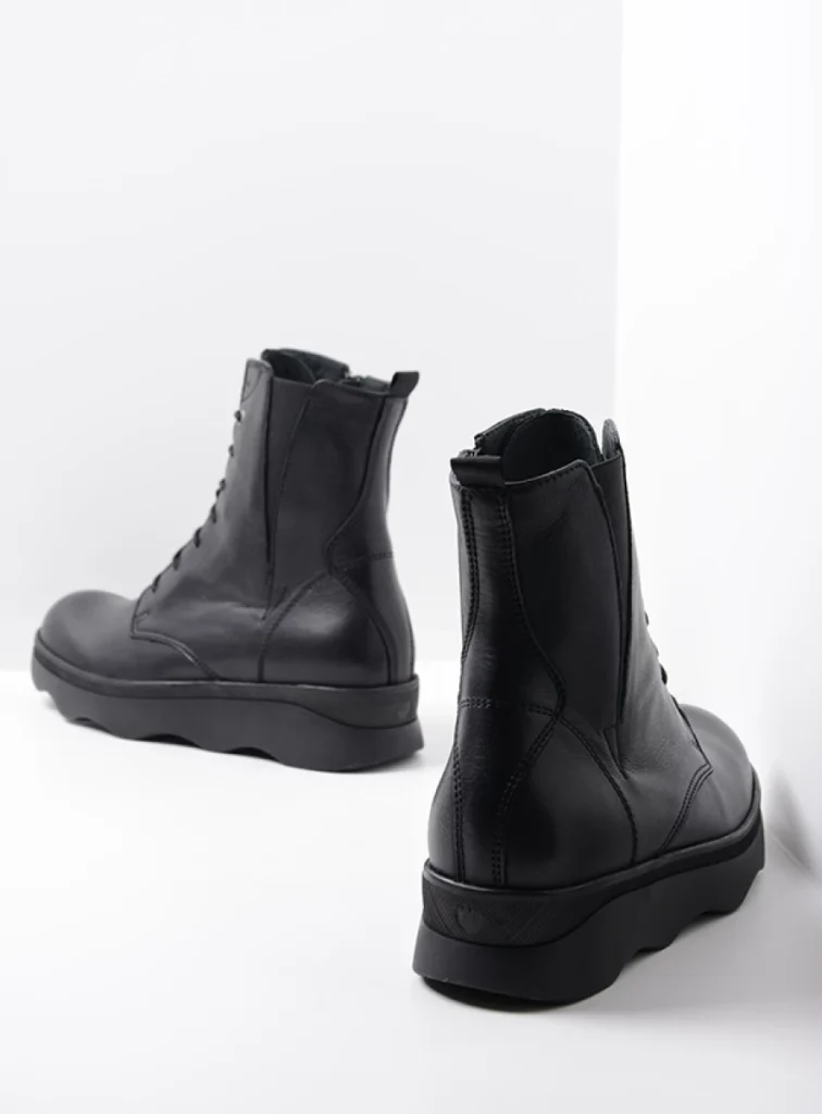 Wolky Boots 02975 Akita 30000 black leather