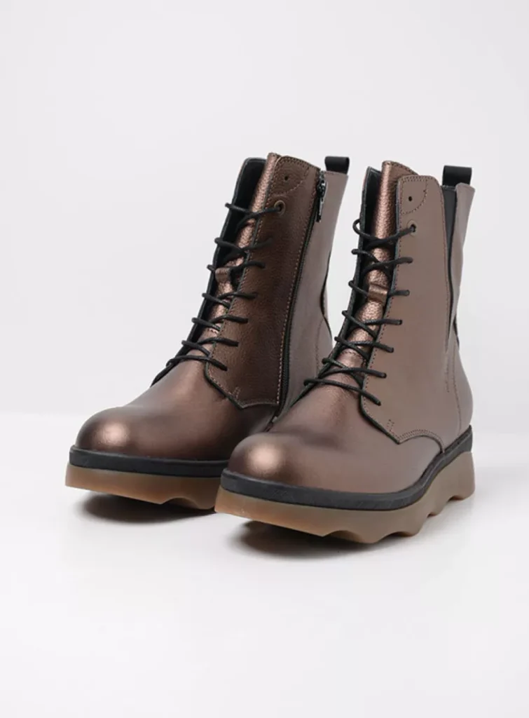 Wolky Boots 02978 Akita HV 71320 bronze leather