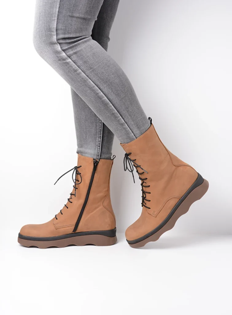 Wolky Boots 02980 Mito 12430 cognac nubuck