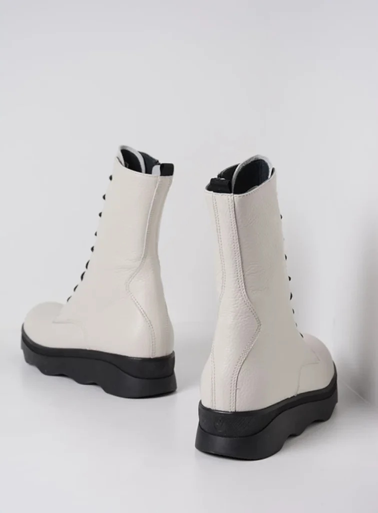 Wolky Boots 02980 Mito 71114 wool white leather