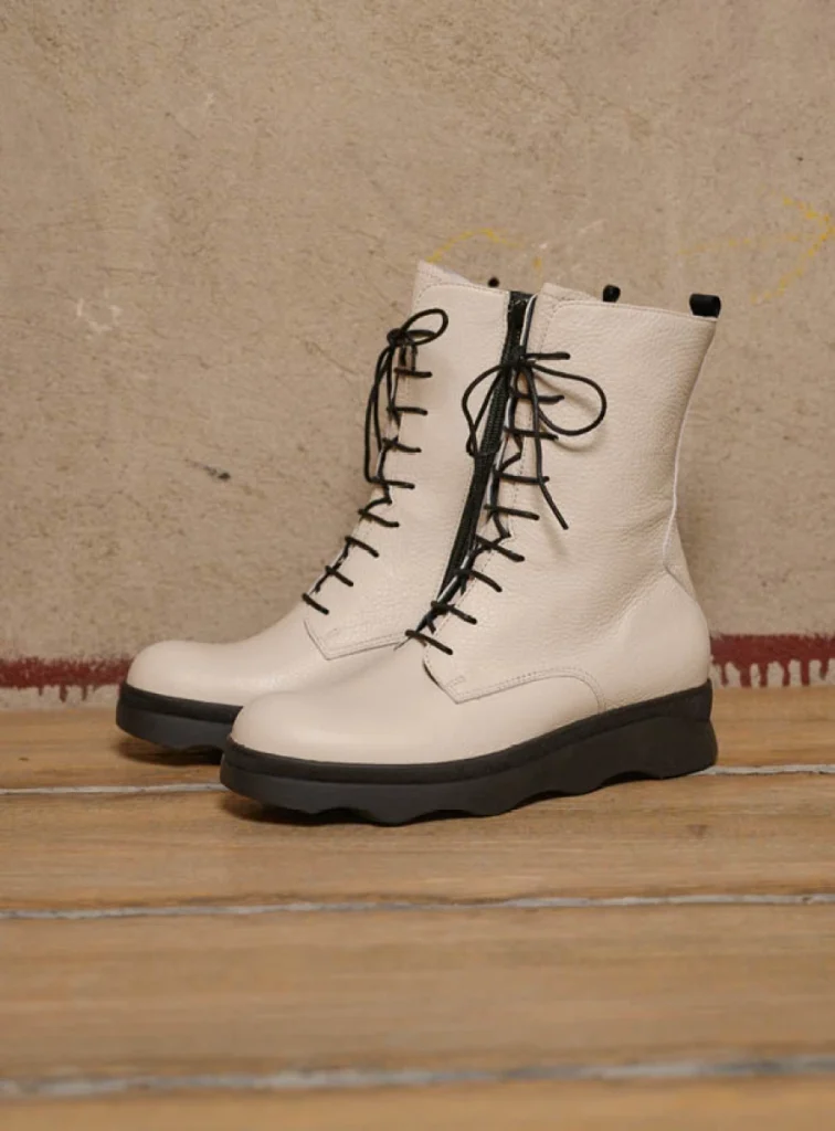 Wolky Boots 02980 Mito 71114 wool white leather