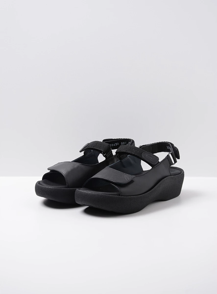 Wolky Sandals 03204 Jewel 30000 black leather