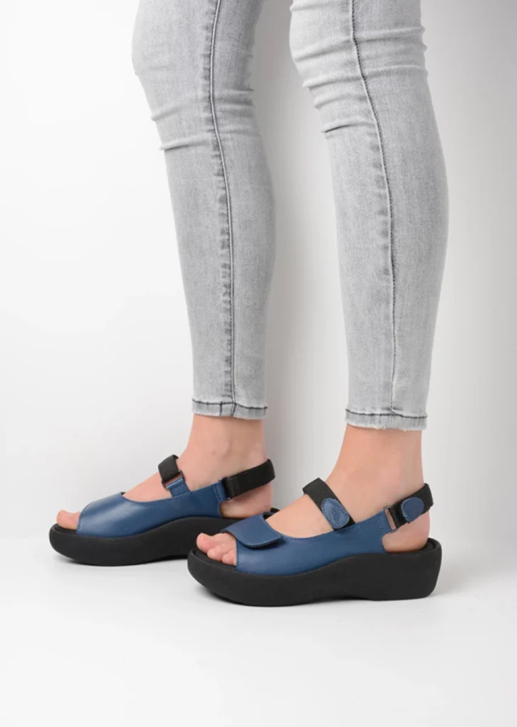 Wolky Sandals 03204 Jewel 34840 jeans leather