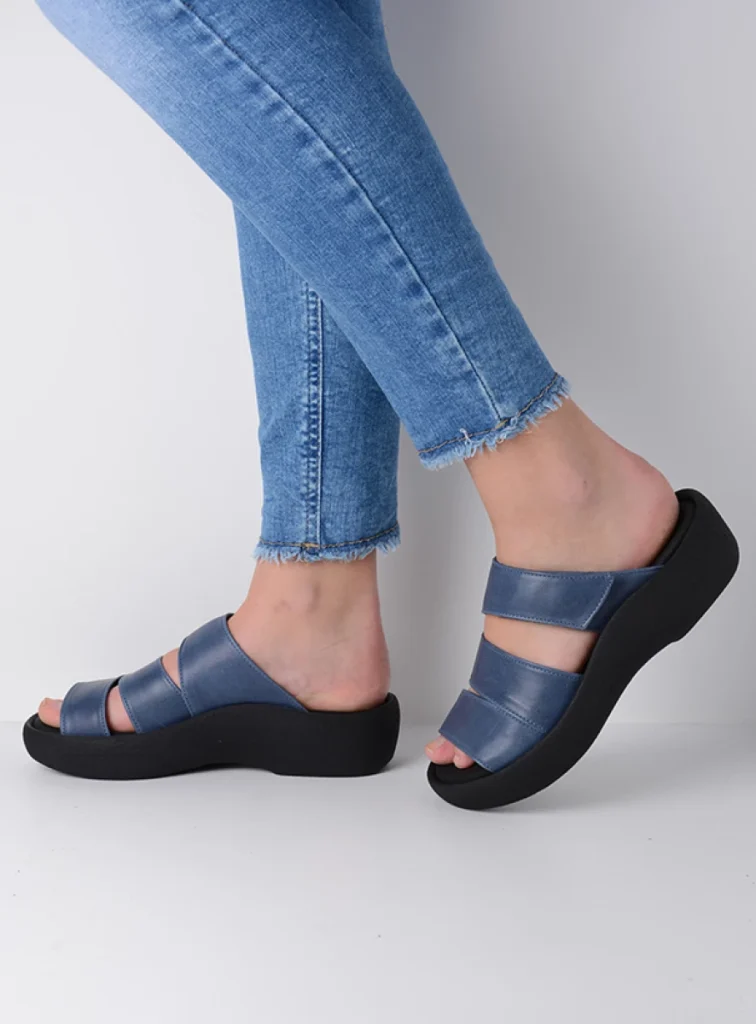 Wolky Sandals 03207 Aporia 30840 jeans leather