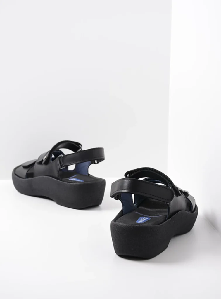 Wolky Sandals 03223 Avalon 30000 black leather