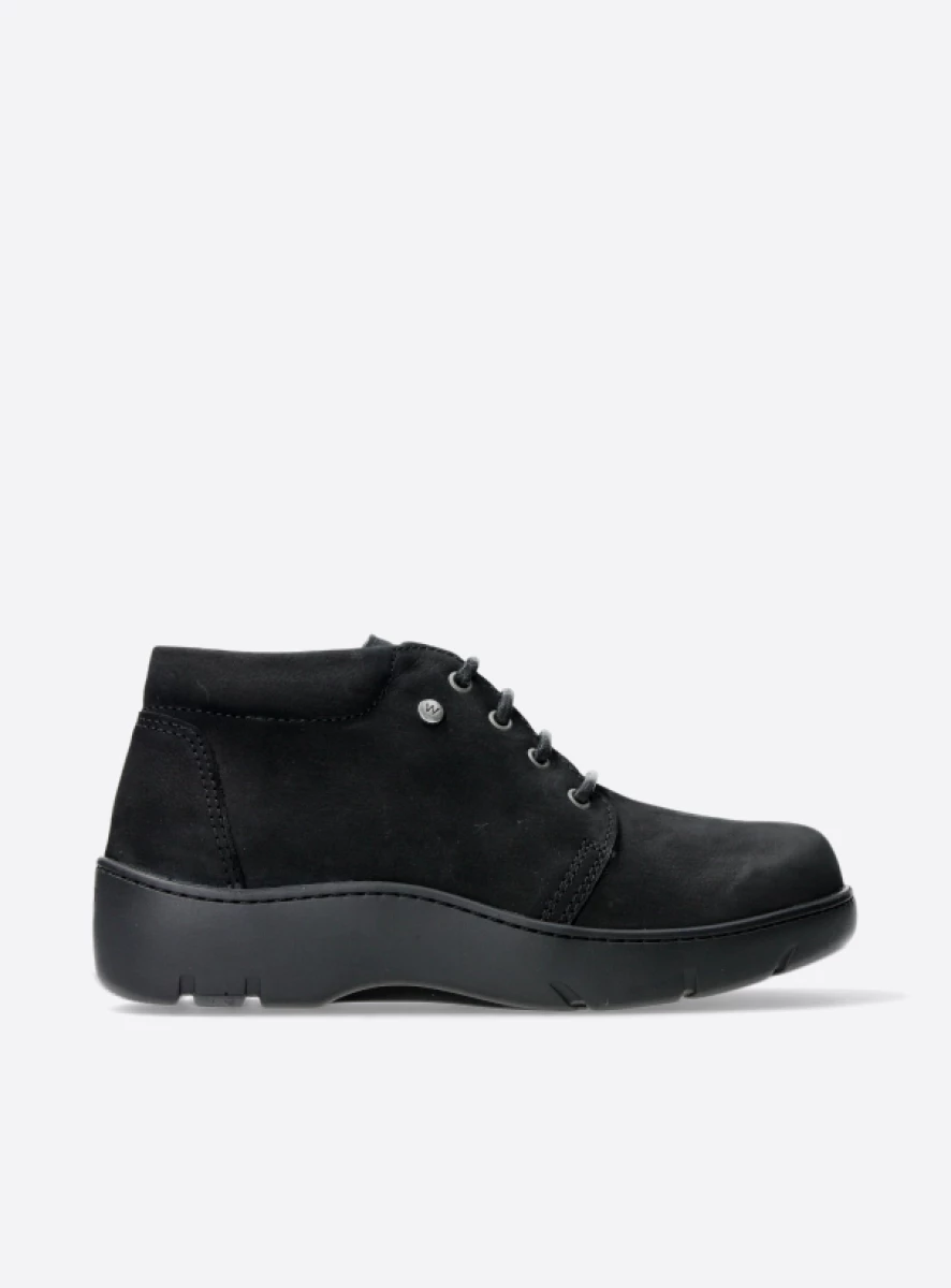 Wolky Lace up boots 03255 Tarda XW-WR 11000 black nubuck