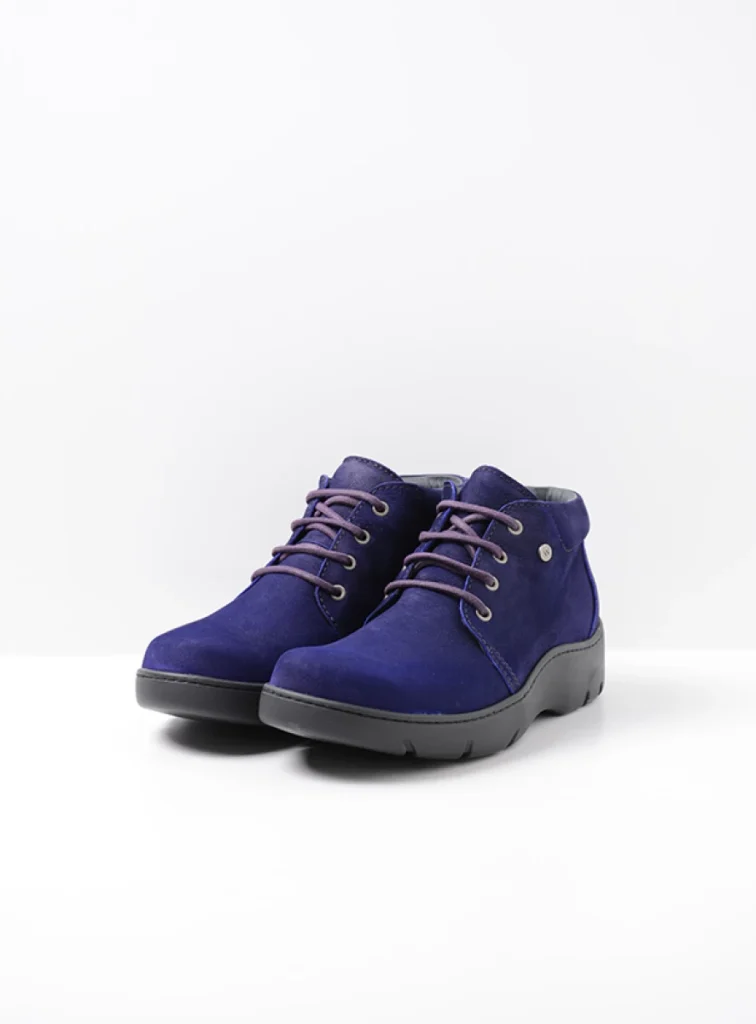 Wolky Lace up boots 03255 Tarda XW-WR 11600 purple nubuck
