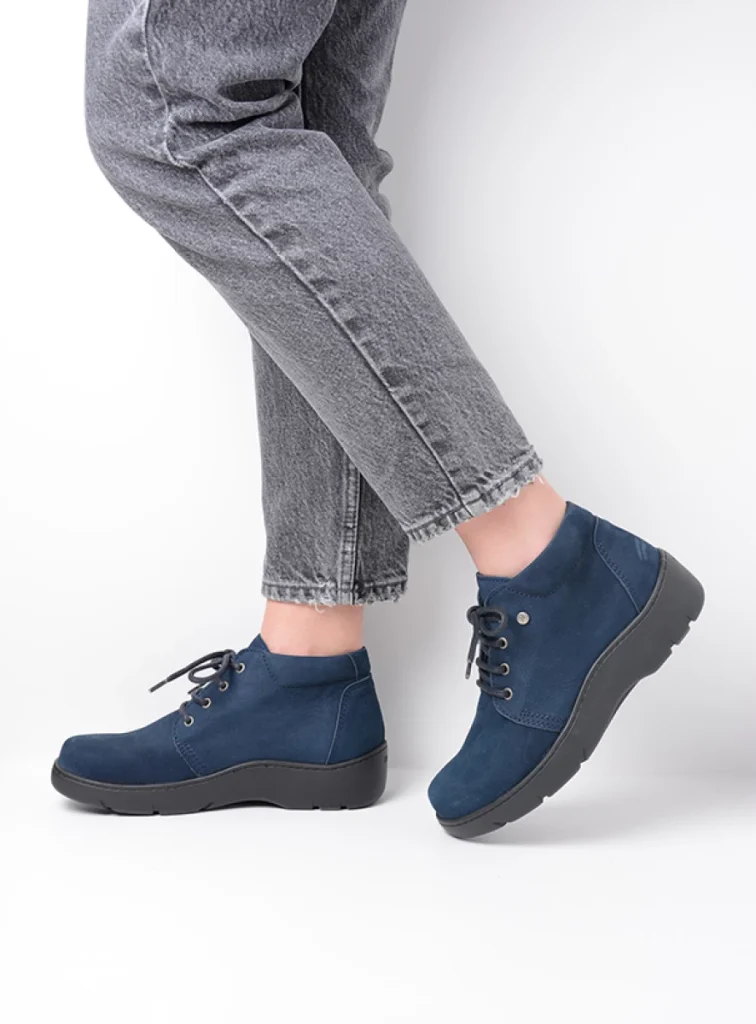 Wolky Lace up boots 03255 Tarda XW-WR 11800 dark blue nubuck