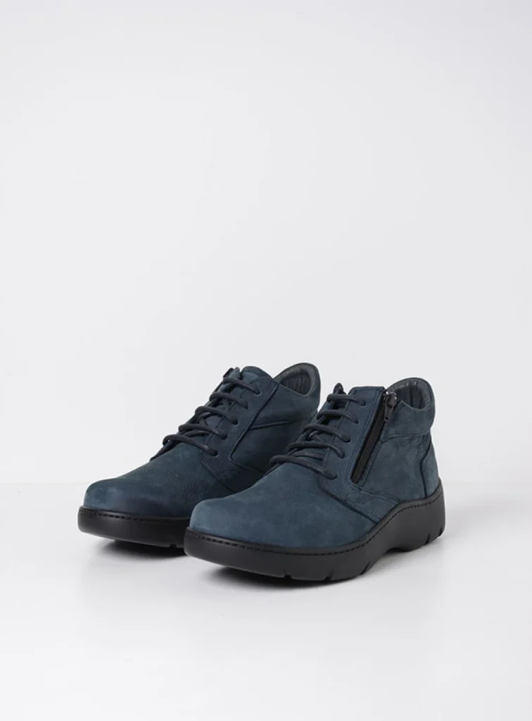 Wolky Lace up shoes 03257 Annemarie XW 11820 denim nubuck