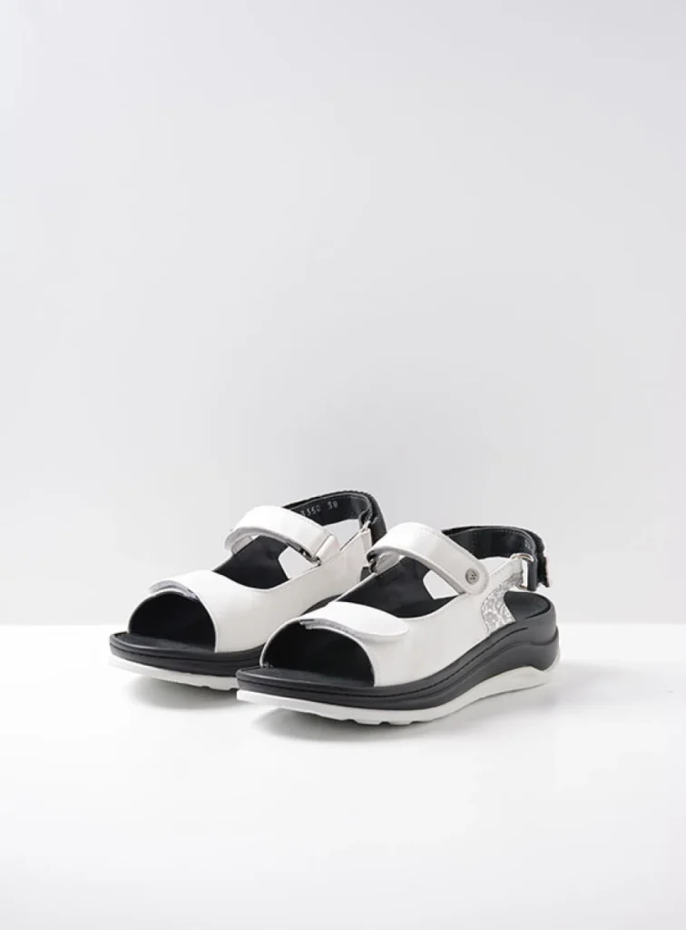 Wolky Sandals 03350 Adura 20100 white leather
