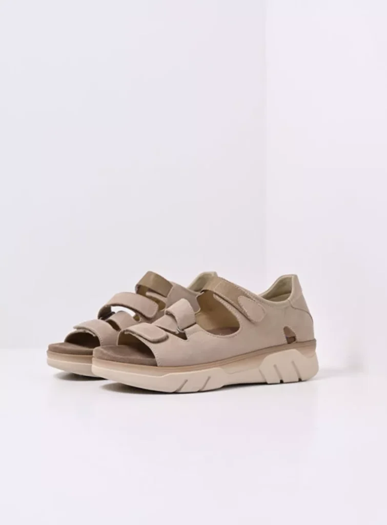 Wolky Sandals 03425 Blaze 12125 safari nubuck