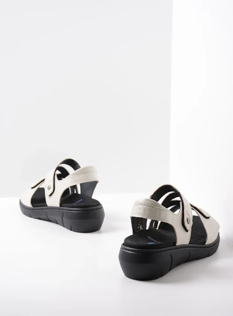 Wolky Sandals 04106 Ikaria 32120 offwhite leather