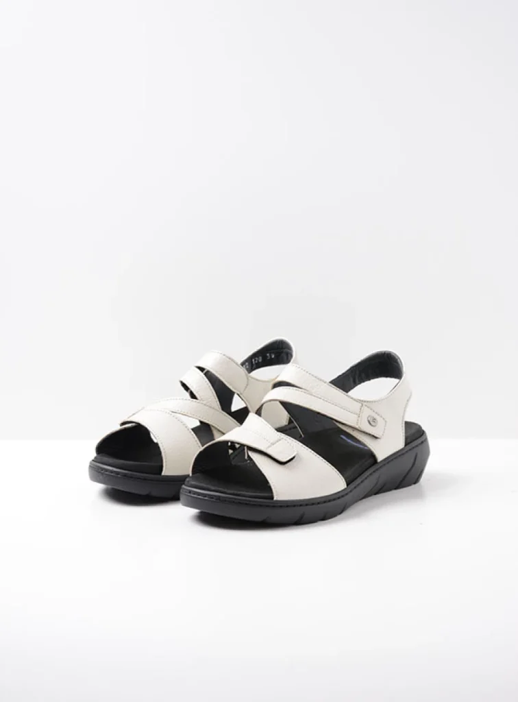 Wolky Sandals 04106 Ikaria 32120 offwhite leather