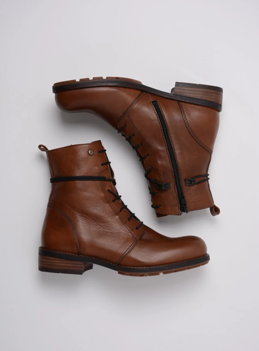 Wolky Boots 04432 Murray 20430 cognac leather