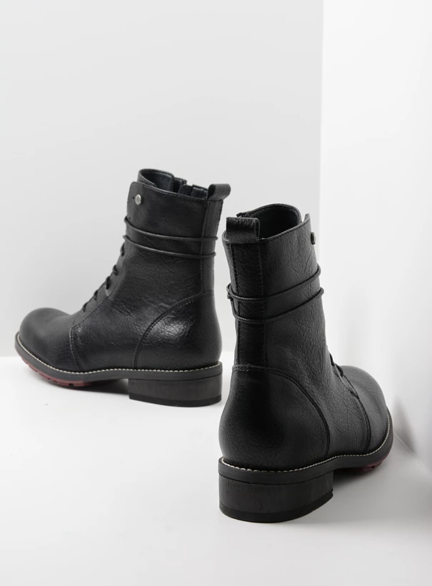 wolky boots 04446 murray vegan 93000 black back