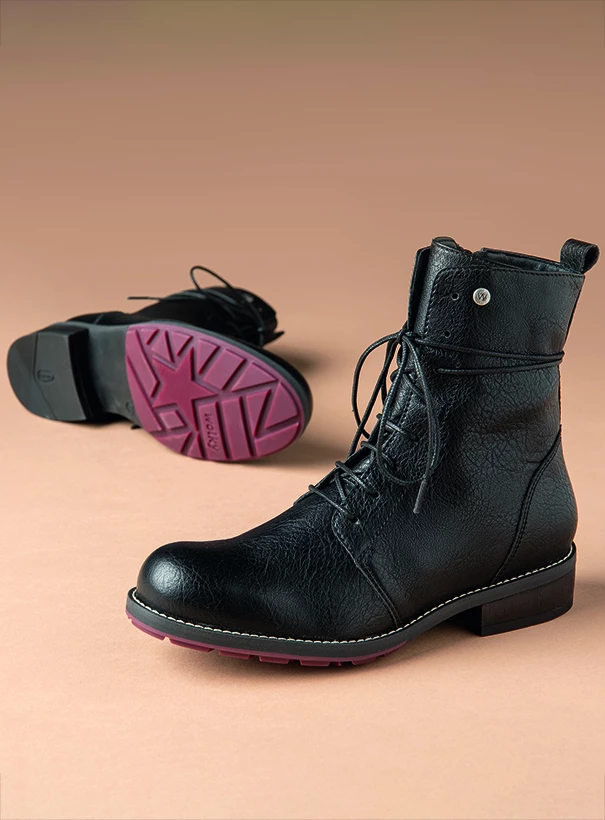 wolky boots 04446 murray vegan 93000 black sfeer