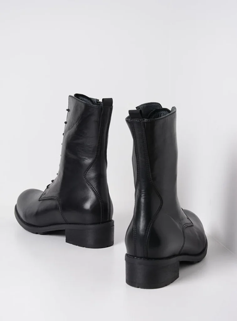 Wolky Mid-Calf boots 04449 Emery HV 20000 black leather