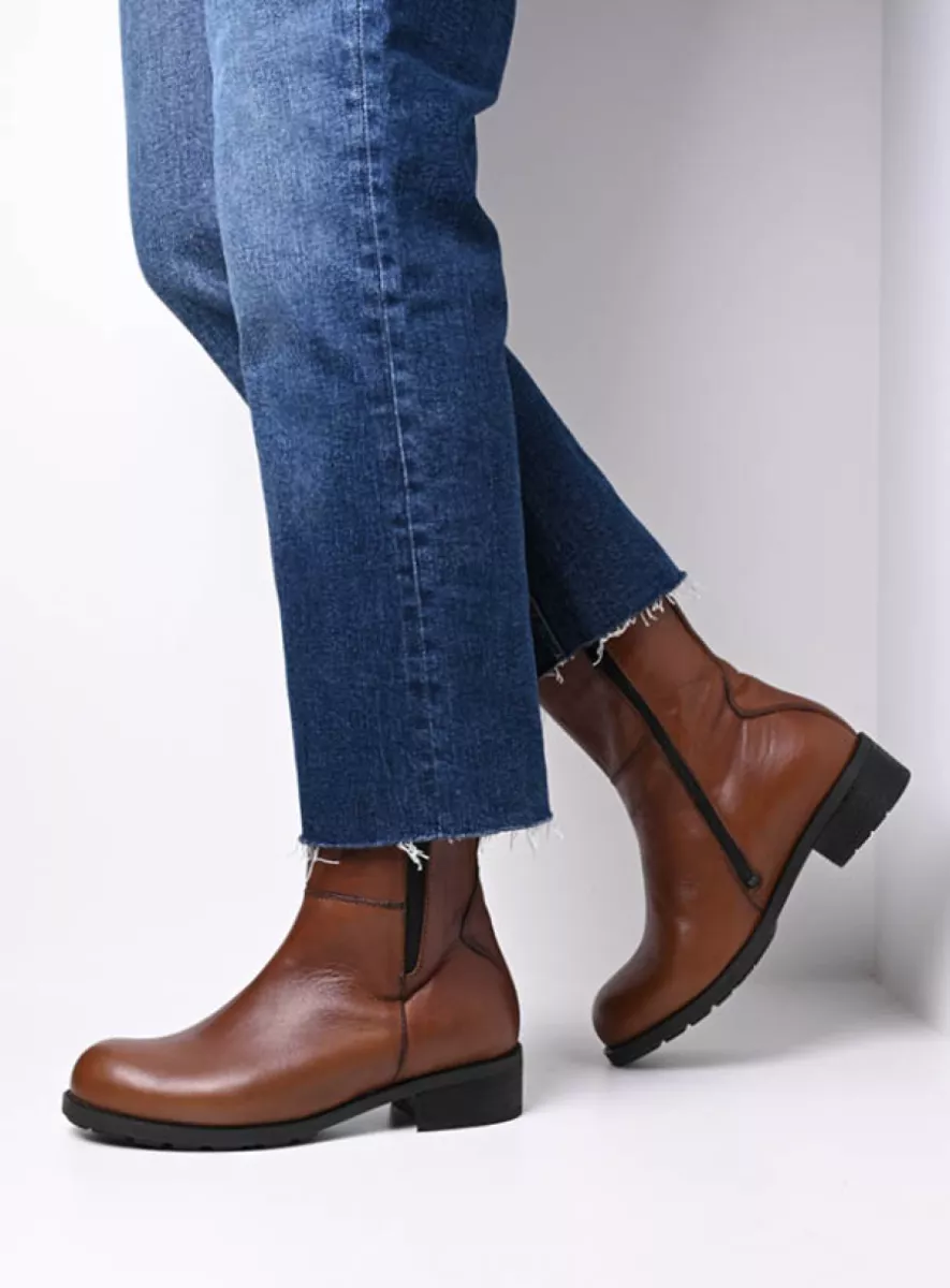 Wolky Boots 04450 Neola XW 20430 cognac leather