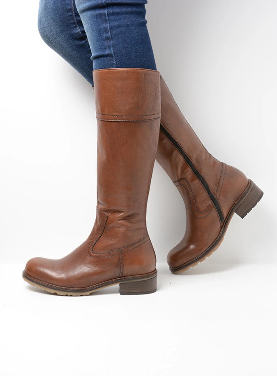 Wolky Boots 04477 Moher 32430 cognac leather