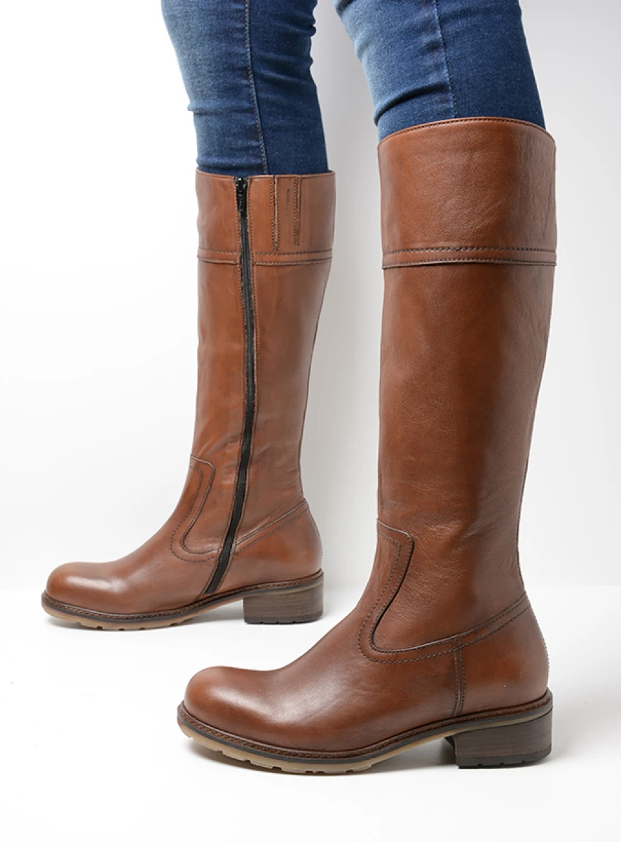 Wolky Boots 04477 Moher 32430 cognac leather