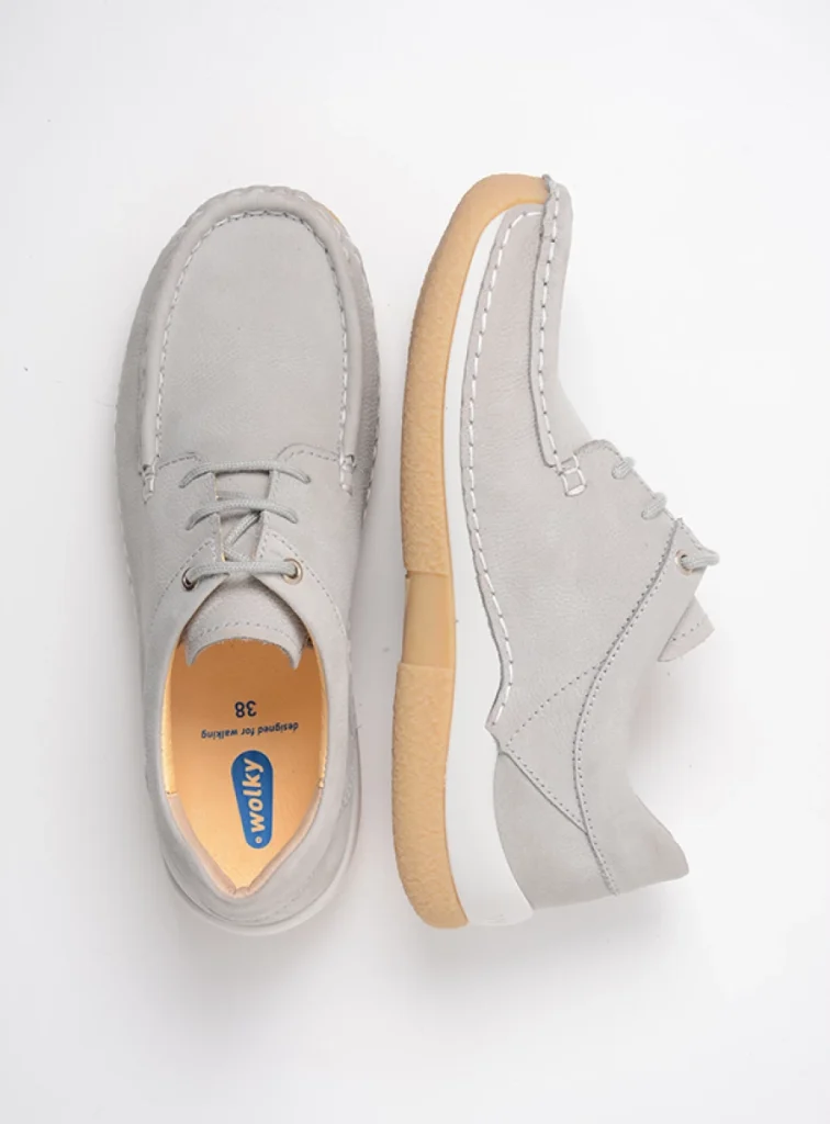 Wolky Trainers 04525 Celebration 11206 light grey nubuck