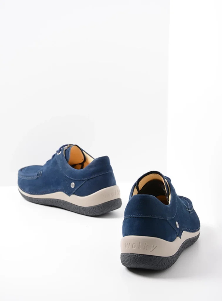 Wolky Trainers 04525 Celebration 12820 denim blue nubuck