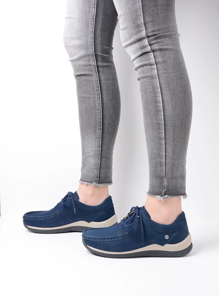 Wolky Trainers 04525 Celebration 12820 denim blue nubuck